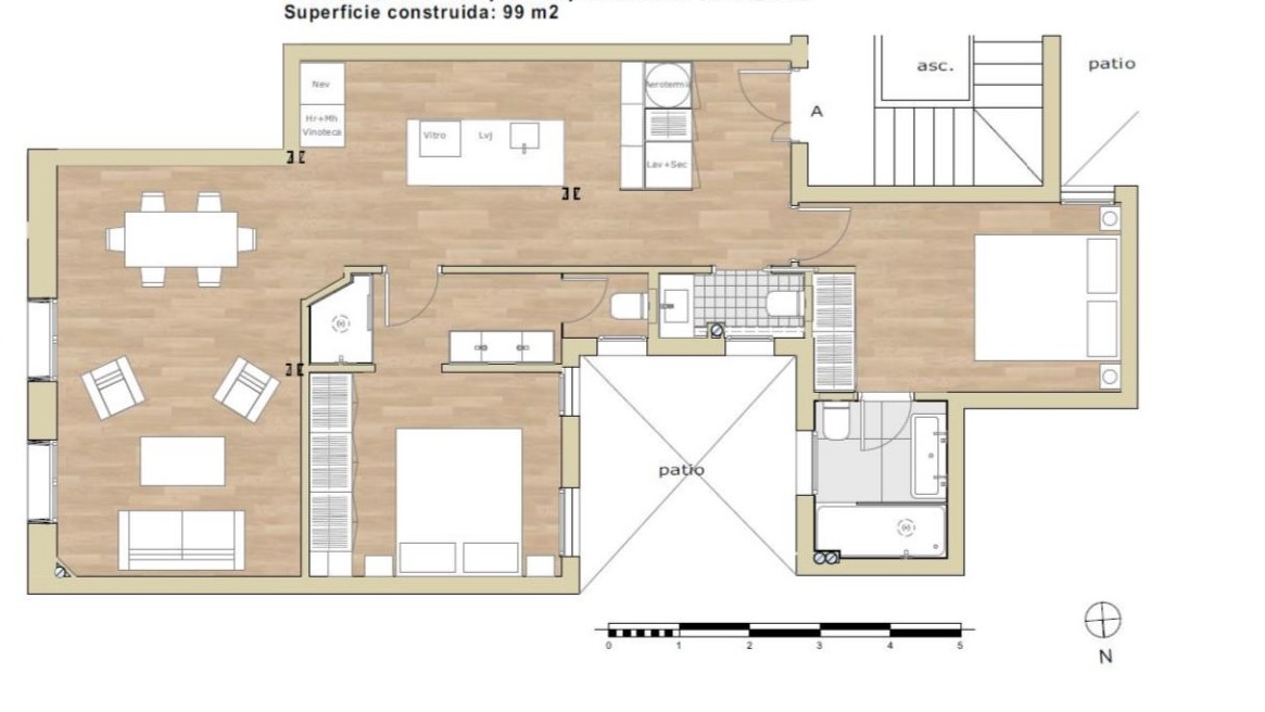 Alquiler de Piso en Chamberí